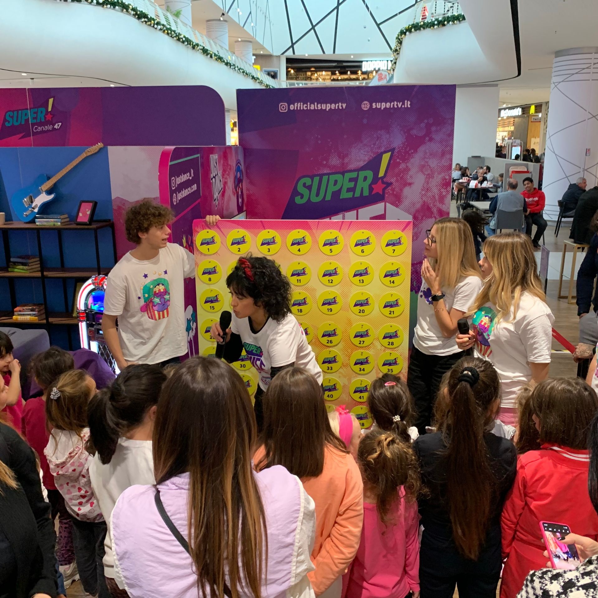 evento tour family kids roma TV giocattoli