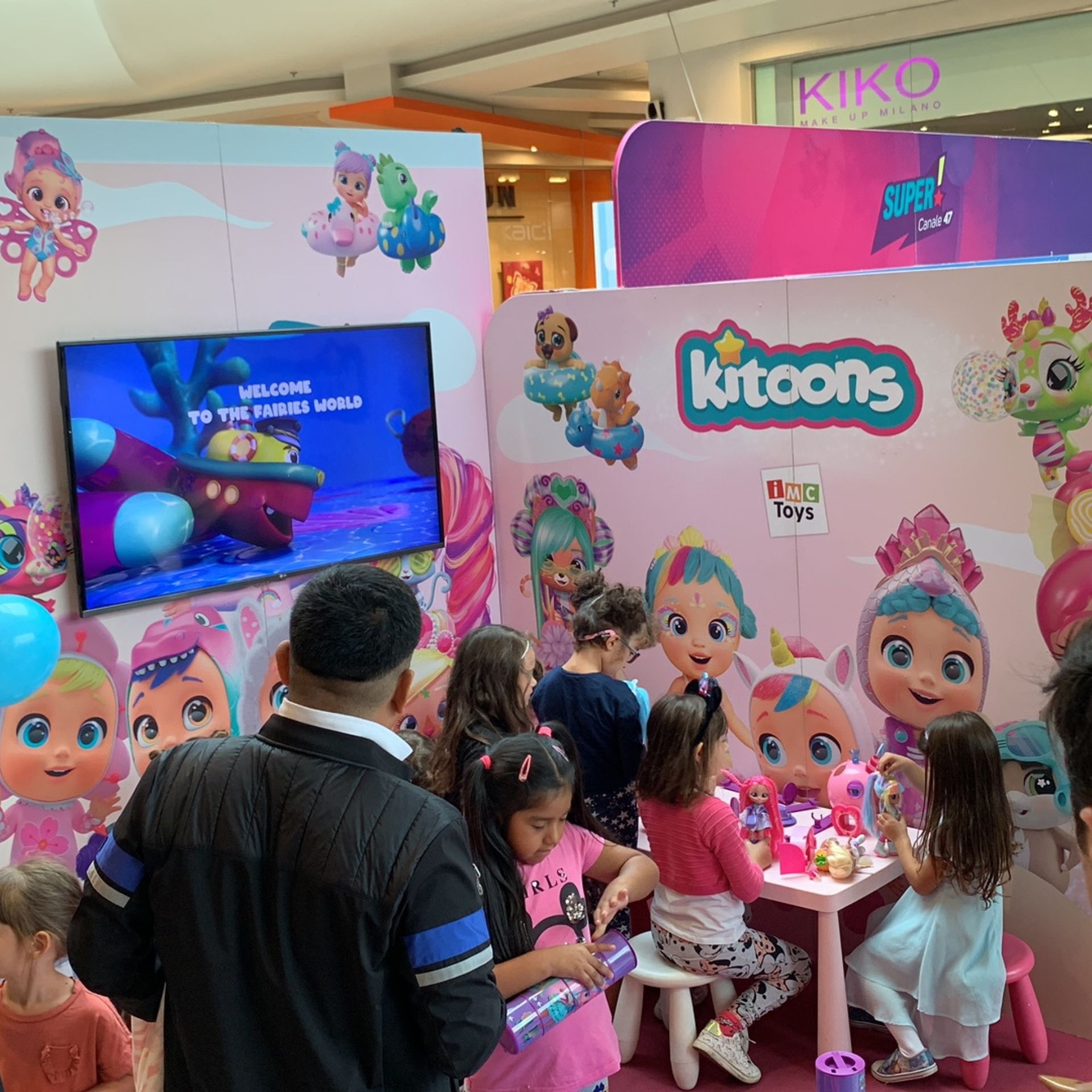 evento tour family kids peschiera borromeo TV giocattoli