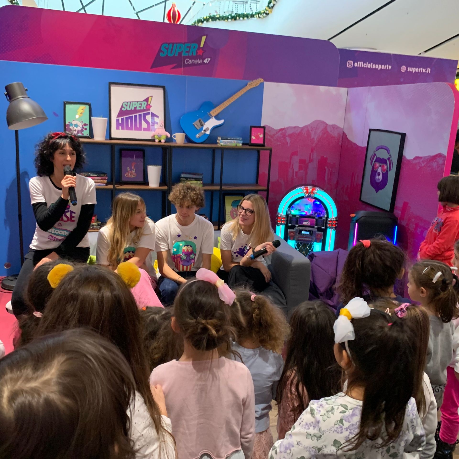 evento tour family kids roma TV giocattoli