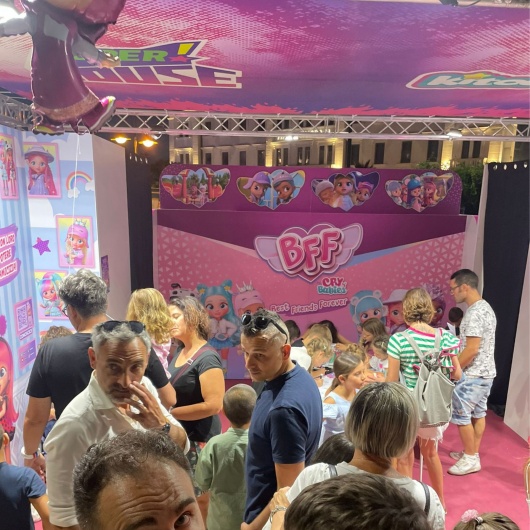 evento tour family kids cattolica TV giocattoli