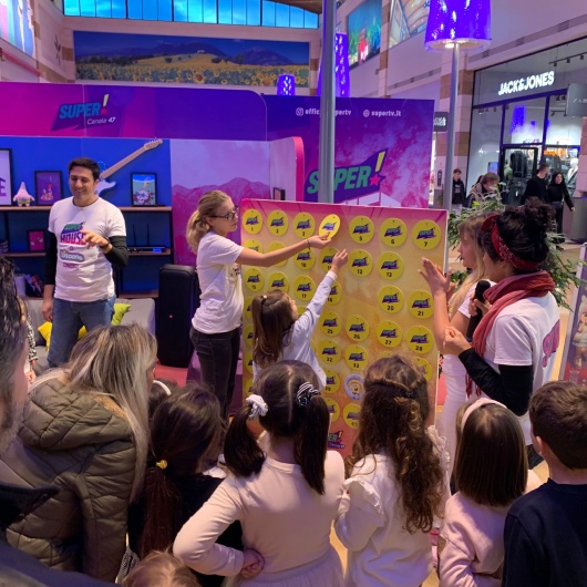 evento tour family kids teramo TV giocattoli