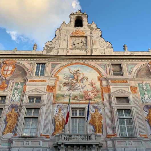 evento giornalismo genova repubblica palazzo san giorgio toti