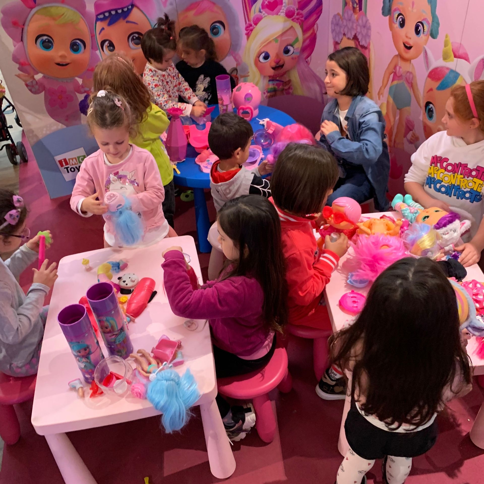 evento tour family kids roma TV giocattoli