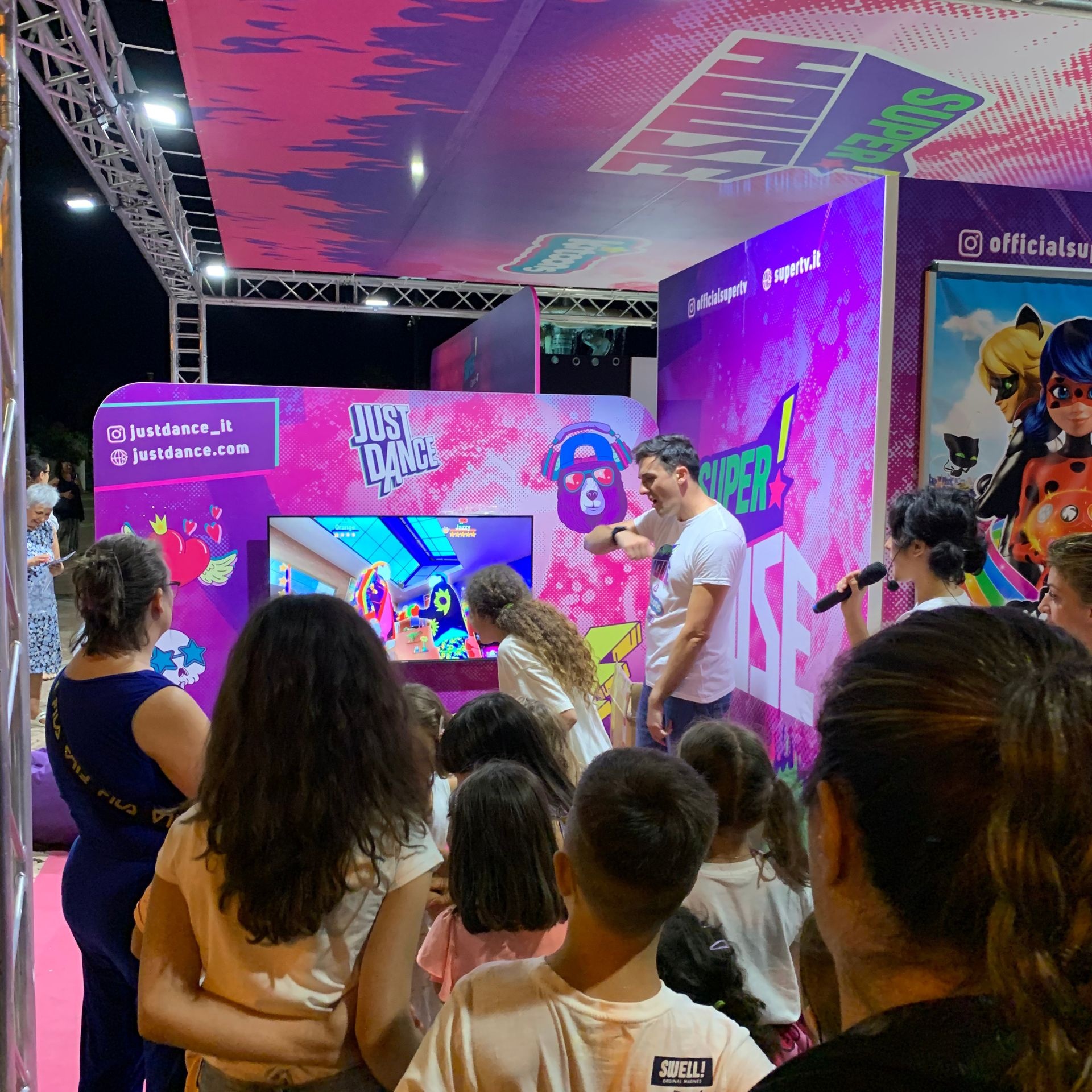 evento tour family kids cattolica TV giocattoli